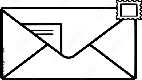 Flyer Brochure icon set. letterhead, booklet, leaflet, corporate catalog, envelope vector illustration
