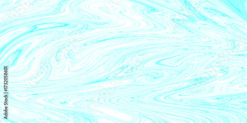 Abstract background of light blue liquid marble surface liner design. marble liquid ink texture. ink backdrop with wavy pattern. liquify swirl blue colour art.