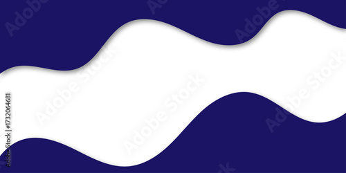 Abstract layered wave design in soft blue  tones, creating a smooth gradient and 3D paper-cut effect. Minimalist style ideal for modern backgrounds, banners, or creative graphic compositions.	