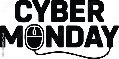 Cyber, Monday, sale, ecommerce, shopping, discount, online, store, mouse, icon, digital, retail, web, banner, promotion, internet, commerce, deal, graphic, marketing, holiday, event, seasonal, offer