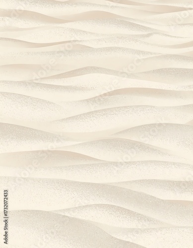 Soft, flowing lines of pale beige sand