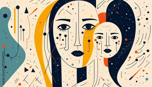 surreal abstract illustrati...