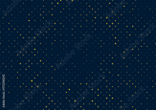 night sky star pattern background vector design