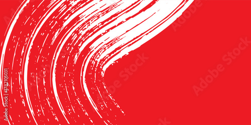 red brush wrap car sticker pattern abstract banner sporty lines white color combination grunge brush pattern design, Eps 10, Modern.