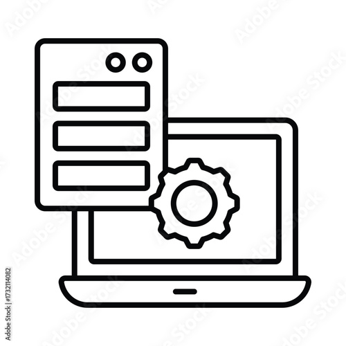 Software Setup Vector Icon which can easily modify or edit