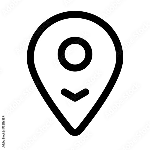 Pin mark icon