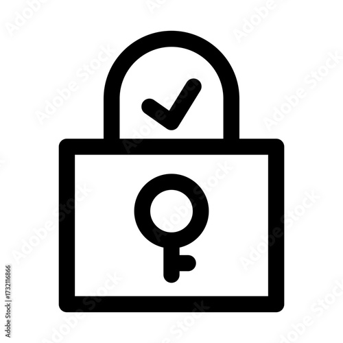 Lock mode icon