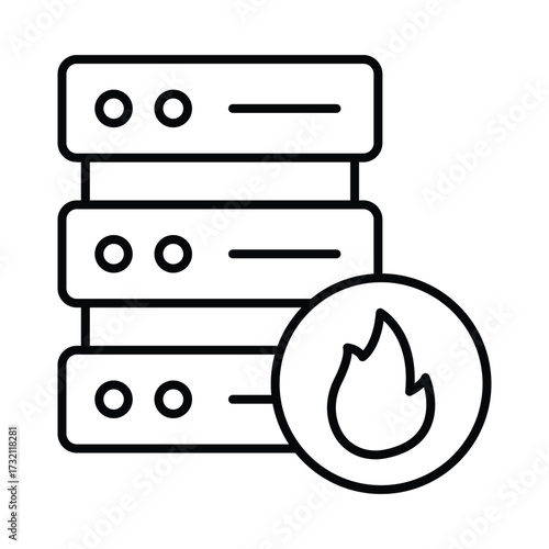 firewall protection  Vector Icon which can easily modify or edit