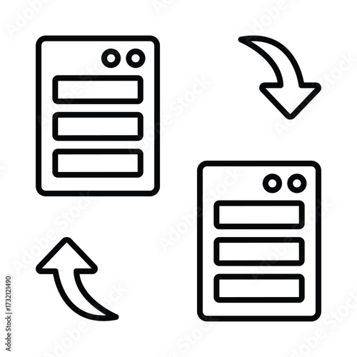  backup storage Vector Icon which can easily modify or edit