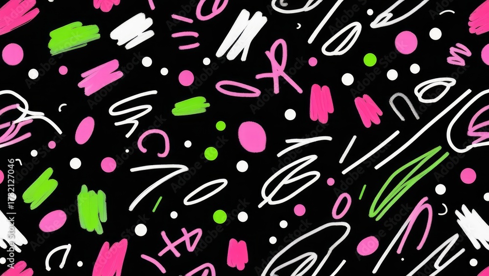Obraz premium Bold and Bright Decorative Textures