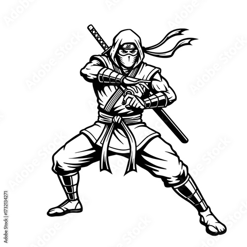 Ninja in a Stance