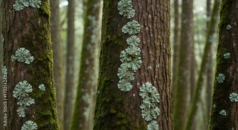 Obraz premium Lichen Tapestry 