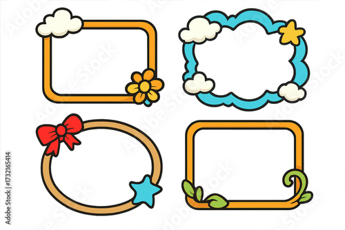 Snowflake icon vector, winter symbol cartoon illustration, linear style design with transparent background, holiday decoration graphic for seasonal projects, frozen cold weather motif
