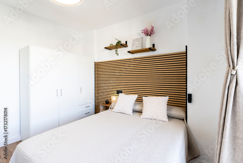 Modern apartment bedroom