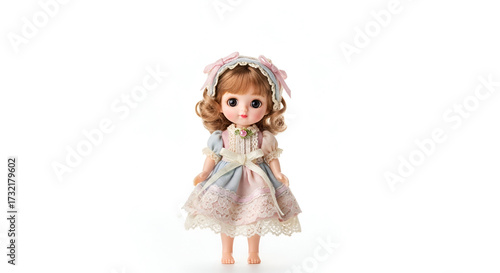 little girl in a pink dress