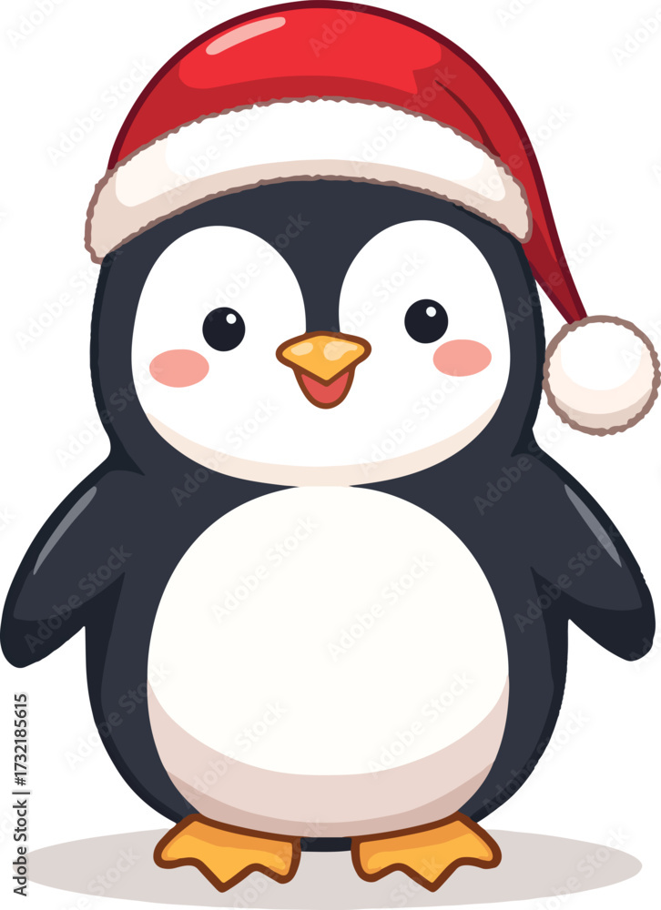 Fototapeta premium Christmas Penguin