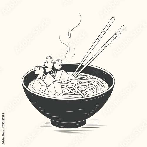 Art of hands cradling a small plant sprout with two leaves emerging from soil, symbolizing growth, care, and new beginnings, isolated on a light cream background