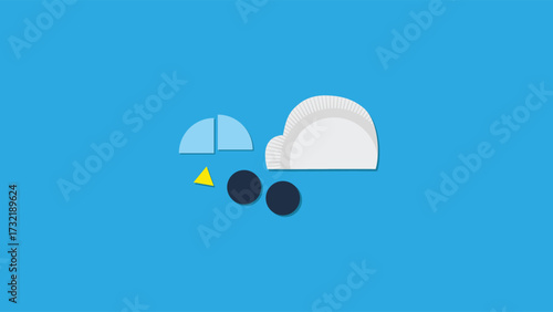Making a car applique out of paper