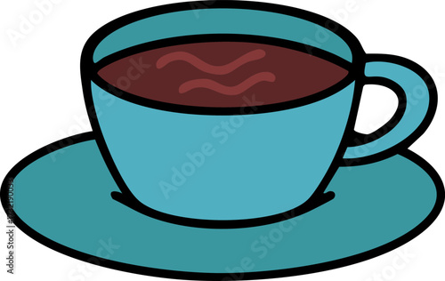 cup of traditional brazilian coffee