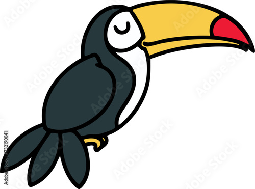 brazil toucan cultural animal icon