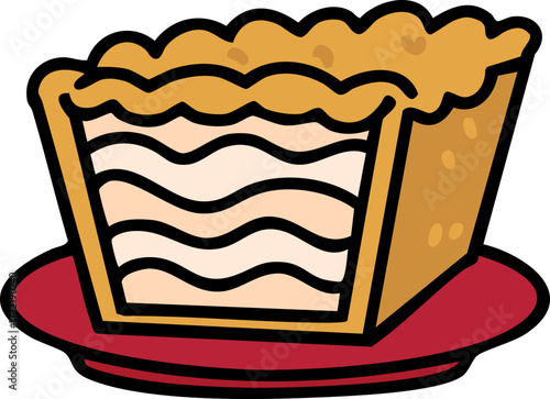 a slice of traditional brazilian empadao
