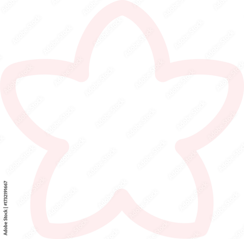 Fototapeta premium traditional japanese single flower design