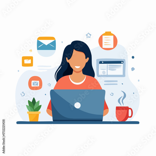Remote Work Concept
