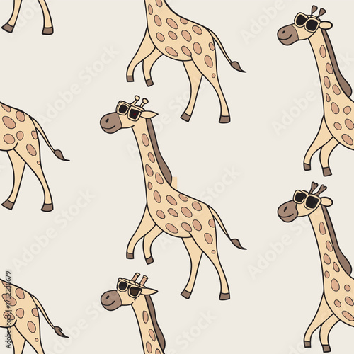 Kids element pattern for print use