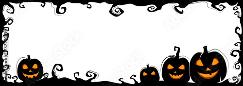 Thorns Frame with Jackolantern