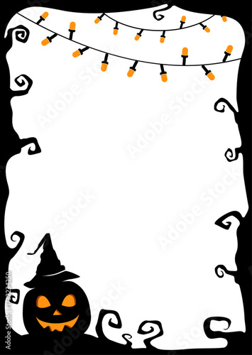 Jack-o-lantern Frame