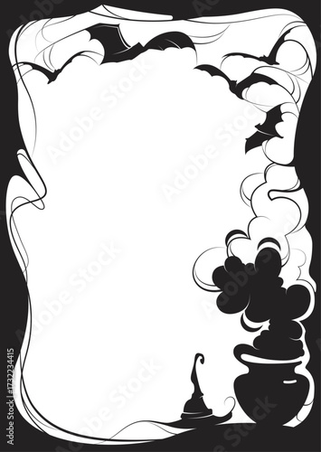 Witchy Halloween Frame