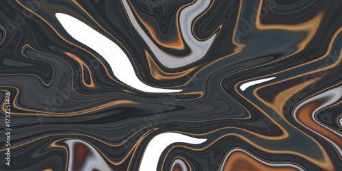 Adstract liquid backgound texture, close up texture of liquid shiny metal in silver gray color with highlights and shimmers, abstract coloeful liquid digital art abstract pattern..