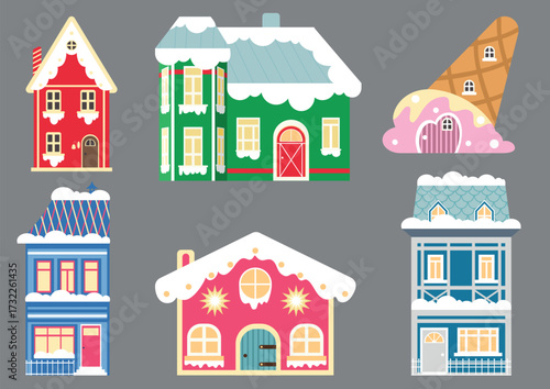 A delightful and festive Gingerbread House Collection that brings joy and holiday cheer