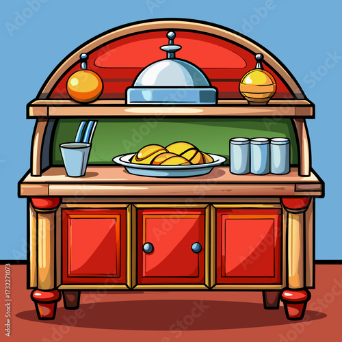 chest of drawers with a lid