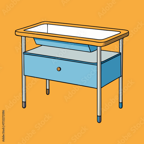 illustration of a table