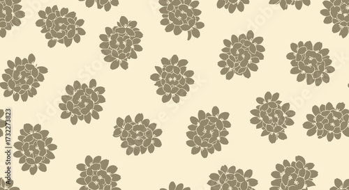 Dense bunches of blossoms