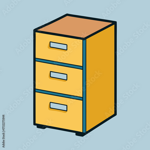 file cabinet with drawers
