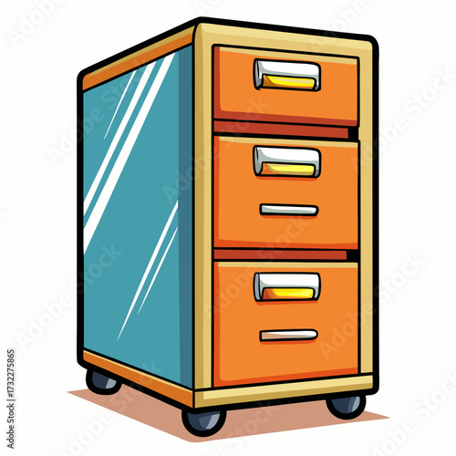 cabinet with drawers