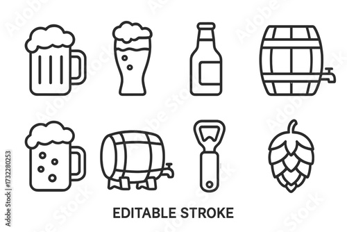 Various cubes line icon collection, editable stroke, perfect for infographics, articles, books, flyers, banners, colorful cartoon vector illustration, transparent background