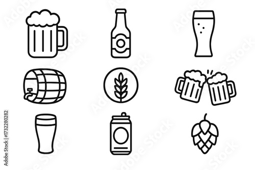 Various cubes line icon collection with editable stroke for infographics, articles, books, flyers, banners, vector cartoon illustration with transparent background perfect design