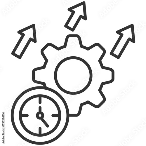 Performance Outline Icon