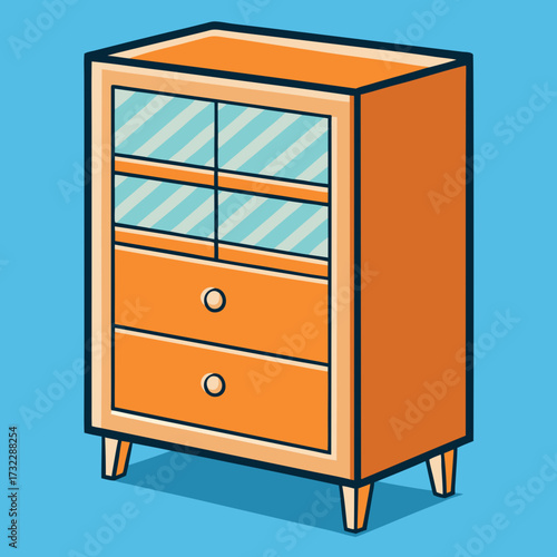 vector illustration of furniture