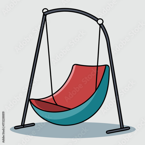 vector illustration of a scales with a sword