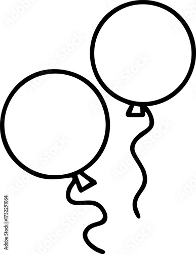 two floating brazilian carnival balloons