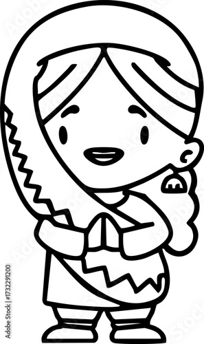 indian woman in traditional dress