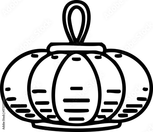 hanging lantern traditonal japan craft