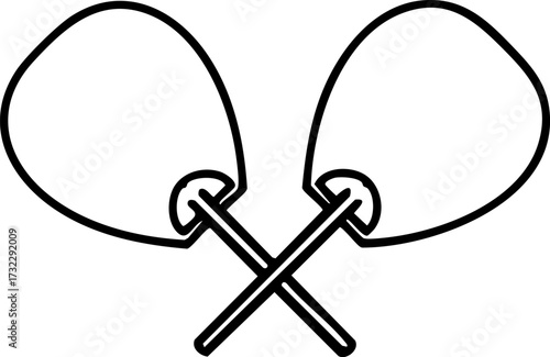 uchiwa japanese celebration paddle fans