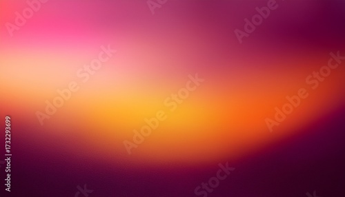 Orange Pink Shape Gradient With Blur And Light Leak Effect
