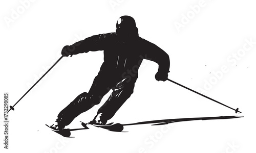 Downhill Skiing Posture for Beginners