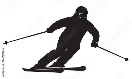 Downhill Skiing Posture for Beginners